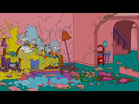THE SIMPSONS Couch Gag from &#039;Mathlete&#039;s Feat&#039; ANIMATION on FOX