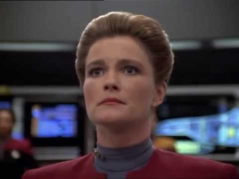 Star Trek Voyager S1 E1 Janeway Speech