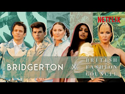 Bridgerton - Behind the Scenes of the British Fashion Council Photo Shoot | Netflix