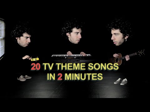 20 TV Theme Songs in 2 minutes