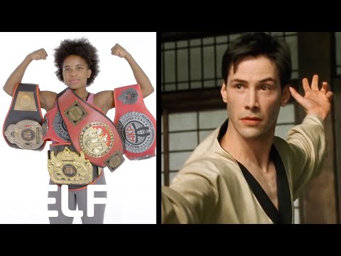 Fighting Expert Breaks Down Movie &amp; TV Fight Moves | SELF