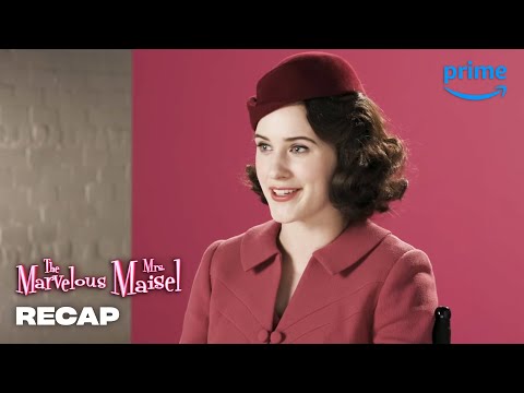 Marvelous Mrs. Maisel Season 3 in 3 Minutes | Prime Video