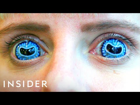 How Contact Lenses Are Made For Movies | Movies Insider