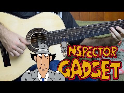 Inspector Gadget Theme - Fingerstyle Guitar (Marcos Kaiser) #132