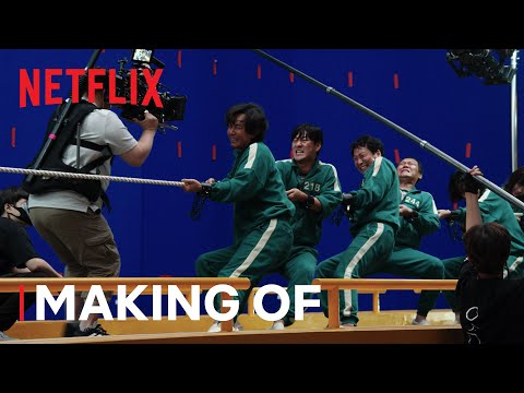 The Making of Squid Game - Episode 3: Tug of War | Netflix