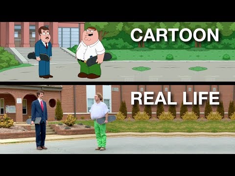 Re-Making the Skate Scene from Family Guy! (Hollywood Remake Ep. 1)