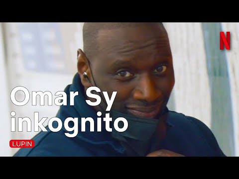 Omar Sy täuscht Zuschauer beim Lupin-Plakate aufkleben | Netflix