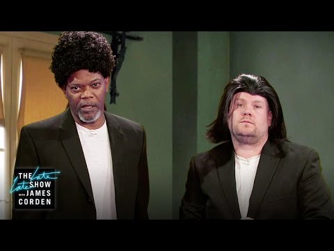 Samuel L. Jackson Acts Out His Film Career w/ James Corden