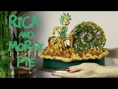 Rick and Morty Fan Art Pie