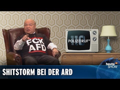 Auf Druck der AfD: Die ARD zensiert den „Polizeiruf 110“ | heute-show vom 23.11.2018
