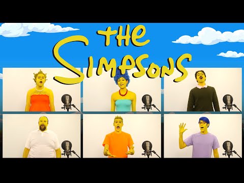 A Capella Cover des Simpsons und des Stranger Things Themes