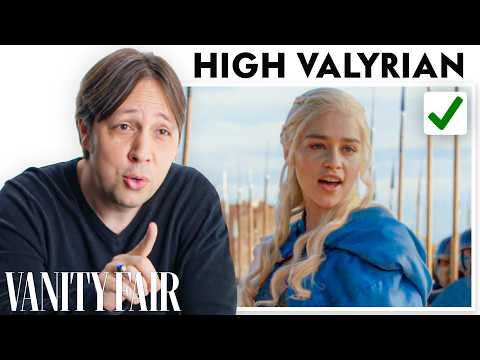 Game of Thrones Language Creator Reviews People Speaking Valyrian and Dothraki | Vanity Fair