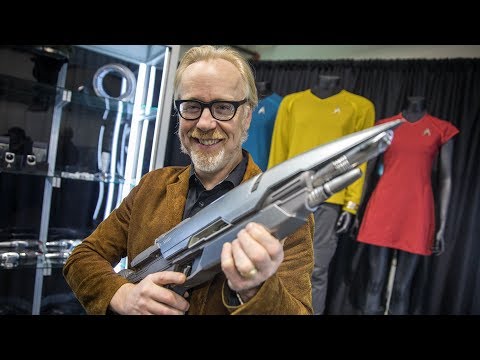 Adam Savage Explores Star Trek Costumes and Props!