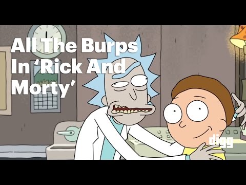 All The Burps In &#039;Rick And Morty&#039;