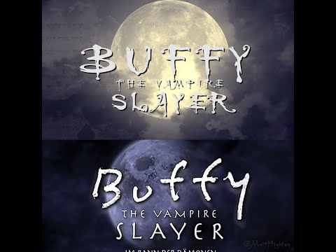 Buffy the Vampire Slayer Intro Recreated With Stock Footage