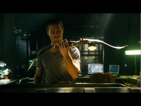 Arrow S01E01 Oliver Queen training scene. Hardcore!