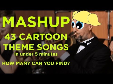 43 Cartoon Theme Song Mashup | Ensemble Connect