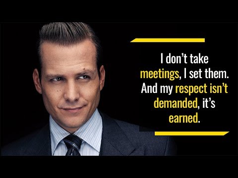 This is how you own the competition like a boss | Harvey Specter