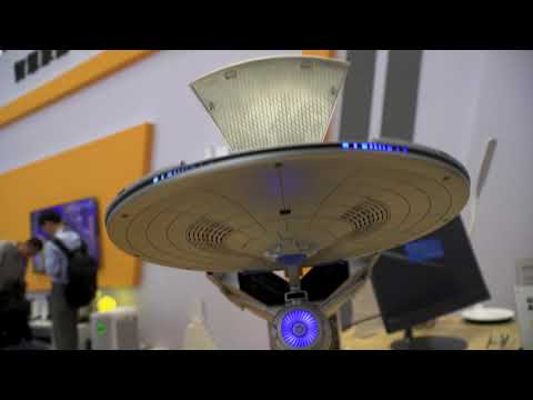 Tiburn Enterprise Star Trek PC at Lenovo Tech World 2018