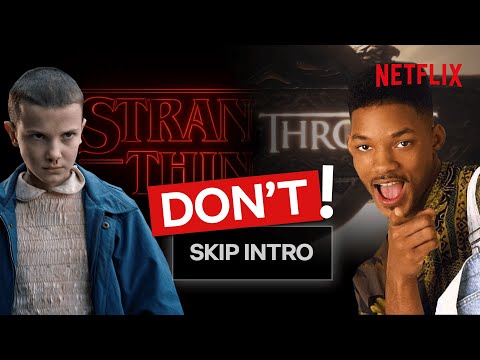 Why You Should ~Never~ Skip The Opening Credits | Netflix