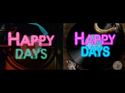 Happy Days Intro Recreated Using Only Stock Footage