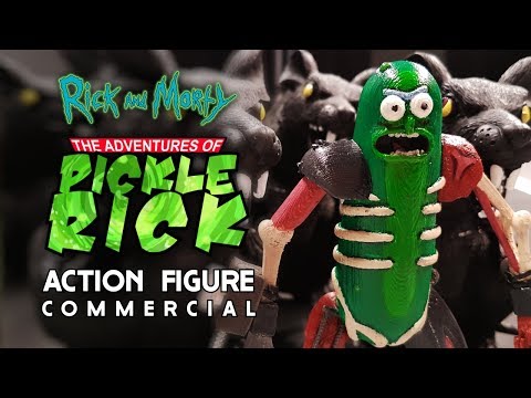 Pickle Rick! The Action Figure (Rick and Morty)