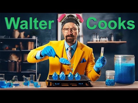 Walter White zeigt uns, wie man Blue Meth macht