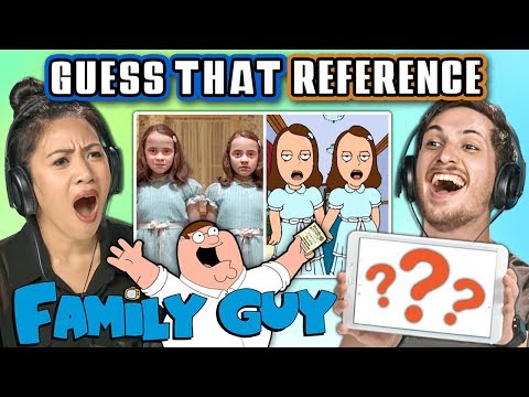 GUESS THAT FAMILY GUY REFERENCE CHALLENGE | FBE Staff Reacts
