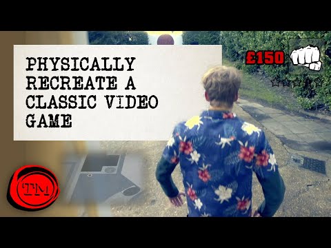 Physically Recreate A Classic Video Game – FULL TASK