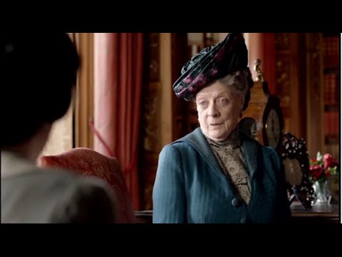 The Dowager Countess’ Finest Burns on Downton Abbey