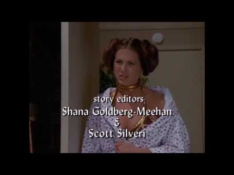 Friends-The one with Rachel as Princess leia