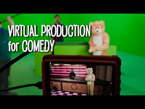 How we made a Comedy Series for the BBC using Virtual Production
