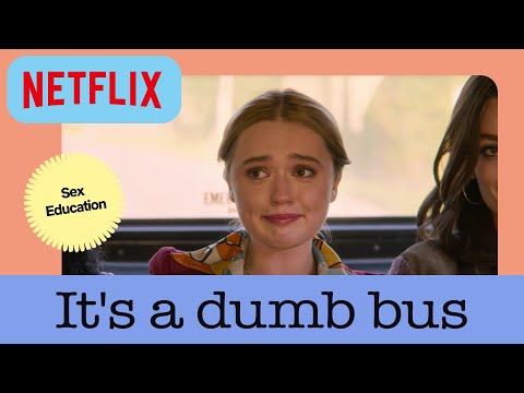 &quot;It&#039;s Just a Stupid Bus&quot; | The Bus Scene from Netflix&#039;s Sex Education
