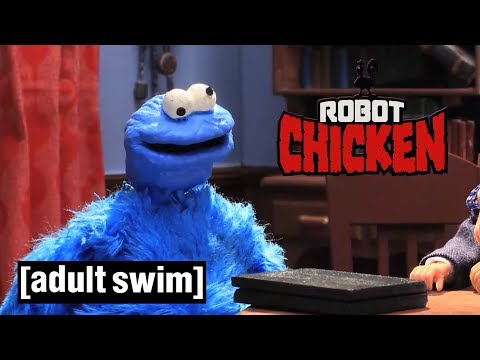 3 Sesame Street Moments | Robot Chicken | Adult Swim