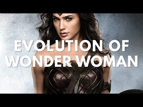 Wonder Woman Movie &amp; TV Evolution (Lynda Carter to Gal Gadot) with Justice League Trailer 2017