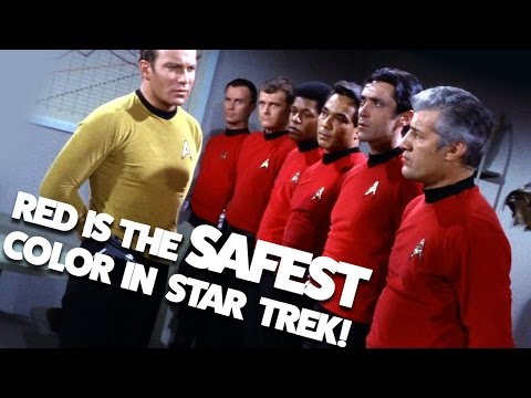 Red Shirts Are the Safest - Debunking a Star Trek Myth