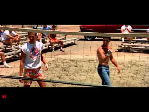 Top Gun Volleyball Scene