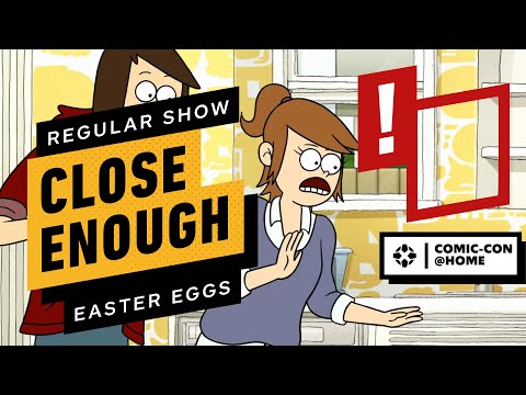 J.G. Quintel Breaks Down the Regular Show Easter Eggs in Close Enough | Comic Con 2020