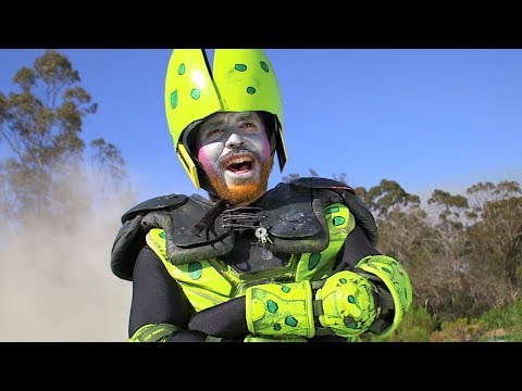 The Cell Saga In 5 Minutes (Dragonball Z Live Action) (Sweded) - Mega64