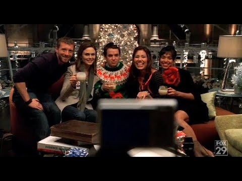 Bones 3x09 - &quot;The Santa in the Slush&quot; ending scene