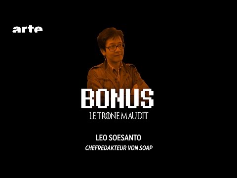 Léo Soesanto #Chefredakteur von Soap - Der verfluchte Thron - BiTS - S02E25 - ARTE