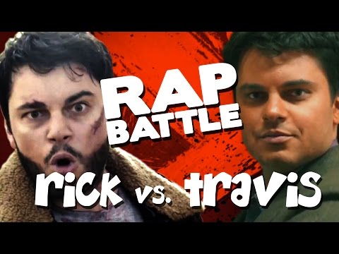 The Walking Fear Rap Battle: Rick Grimes vs Travis Manawa #TWDvsFTWD * ZombieTV