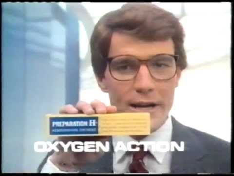 Preparation H ad with Bryan Cranston (early &#039;80s)