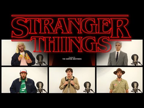 A Capella Cover des Simpsons und des Stranger Things Themes