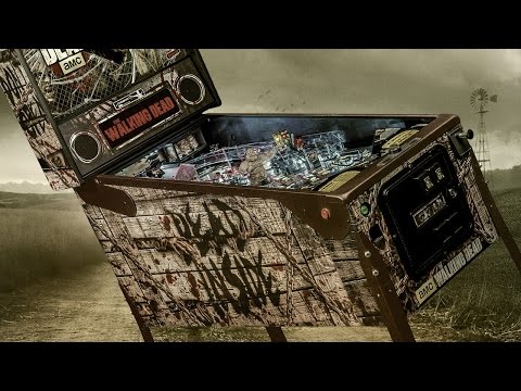 Unboxing the Walking Dead Limited Edition Pinball Machine