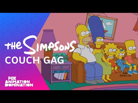 The Simpsons/Futurama Couch Gag | Season 26 Ep. 6 | THE SIMPSONS