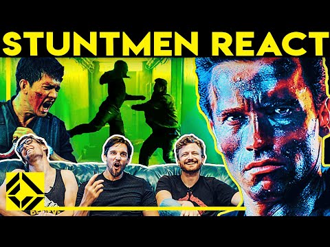 Stuntmen React to Bad &amp; Great Hollywood Stunts 6