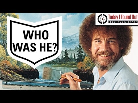 The Surprisingly Mysterious Life of Famed Artist Bob Ross