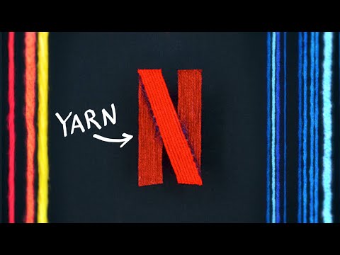 Recreating the Netflix Intro with $30 Worth of Yarn