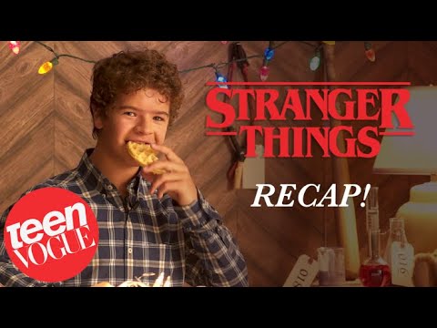 Stranger Things&#039; Gaten Matarazzo Recaps Season 1 in Under 7 Minutes | Teen Vogue